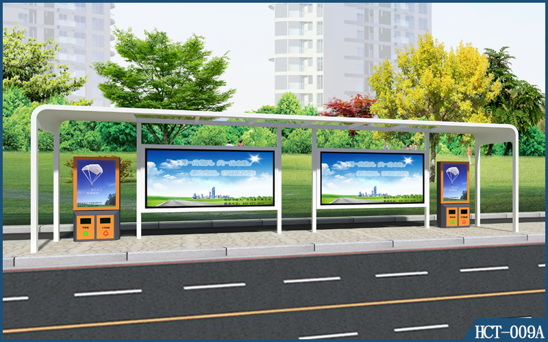 宿遷遠(yuǎn)大2017新款候車亭 公交站臺制作   公交候車亭生產(chǎn)廠家
