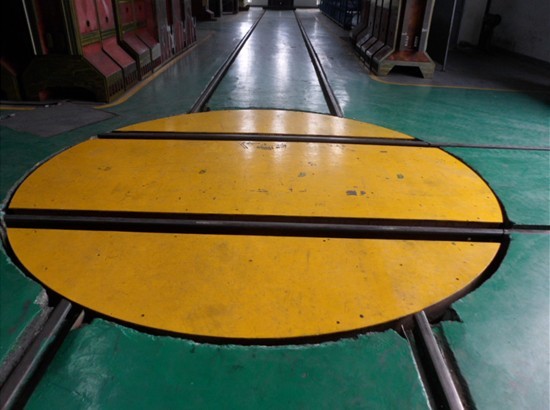 電動(dòng)平車(chē)拐彎用旋轉(zhuǎn)平臺(tái)  電動(dòng)轉(zhuǎn)盤(pán)廠家