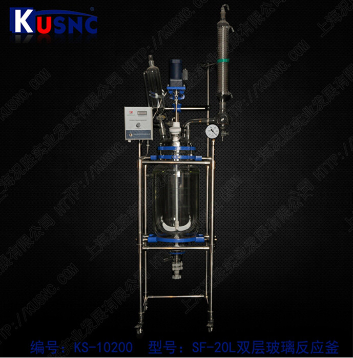SF-30/50雙層玻璃反應釜 玻璃反應釜