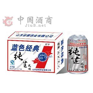 慕康藍(lán)色經(jīng)典純生320mlx24 山東啤酒