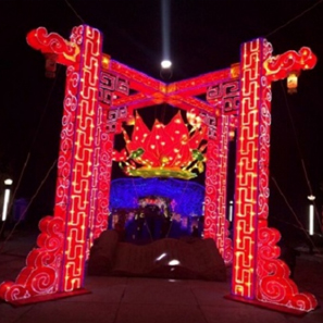 彩燈制作  春節燈會 自然風景區 城市主題公園 彩燈制作開封紅燈籠