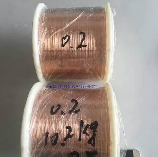 導(dǎo)電彈簧用磷銅線，0.2磷銅線，0.25磷銅線