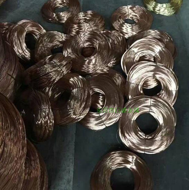 五金彈簧用磷銅線，1.6磷銅線，1.65磷銅線