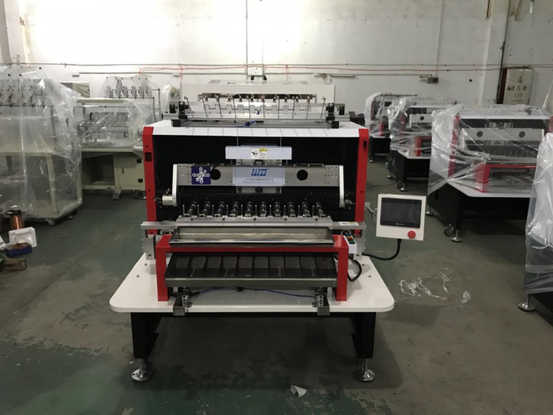 威定WDQZD-10全自動大屏觸摸智能12軸變壓器繞線機 電阻絲彈簧線繞線機  全自動繞線機廠家