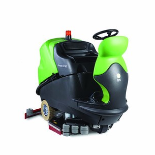 CT160 電瓶驅動駕駛式地面清洗設備洗地機