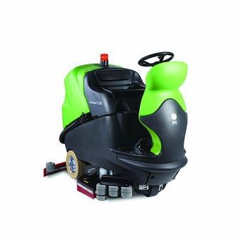 CT160電瓶驅動駕駛式地面清洗設備洗地機