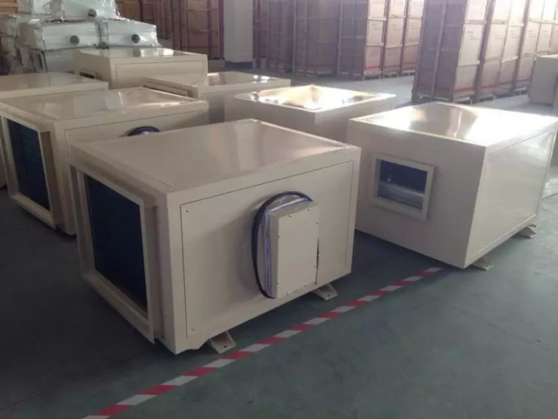 武漢吊頂除濕機，工業車間吊頂管道抽濕機