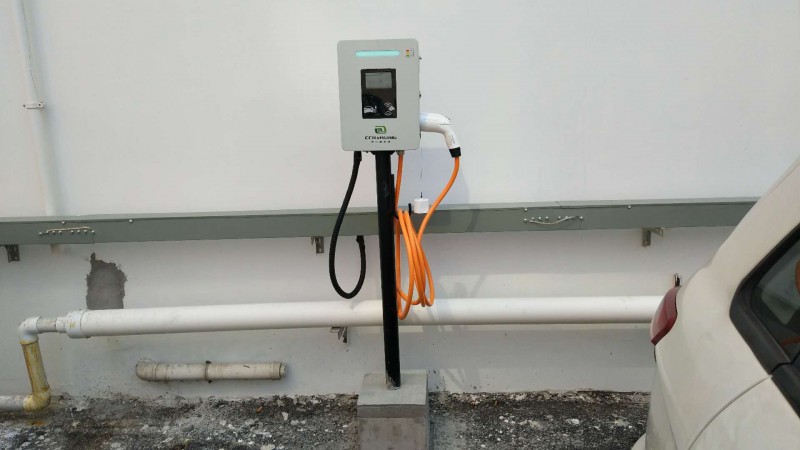 物業(yè)小區(qū)停車場(chǎng)7KW 14KW交流充電樁