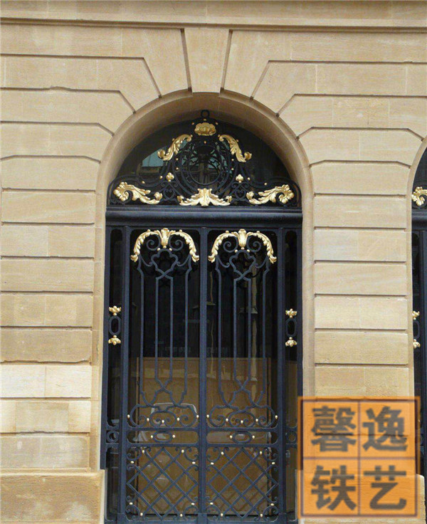 馨逸裝飾定制化高端鐵藝大門(mén) 北京上門(mén)安裝 設(shè)計(jì) 鐵藝圍欄樓梯