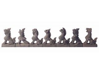 龍、鳳、獅子、天馬、海馬、押魚、狗