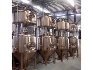 供應燒烤餐廳小型啤酒釀造設備，原漿自釀啤酒設備