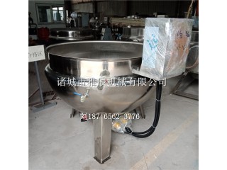 電加熱夾層鍋，涼粉熬制夾層鍋，豬蹄羊湯燉肉夾層鍋，自動鹵煮鍋
