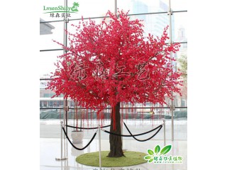 仿真桃花樹   廠家直銷   沈陽仿真植物生產廠家