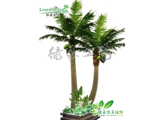 仿真椰子樹   廠家直銷   沈陽仿真植物生產廠家