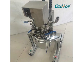 實驗室真空攪拌機乳化機超聲波反應釜_手持式/非接觸式超聲波乳化泵