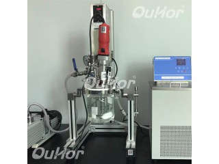實驗室超聲波反應釜 超聲波真空分散機 真空超聲波反應器