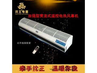 廠家直銷 加強(qiáng)型貫流式遙控電熱風(fēng)幕機(jī)批發(fā)