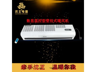 廠家直銷 數(shù)顯溫控型壁掛式暖風(fēng)機(jī) 可定制多規(guī)格電熱風(fēng)幕機(jī)