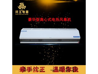 廠家直銷 豪華型離心電熱風幕機 可定制多規格電熱風幕機批發