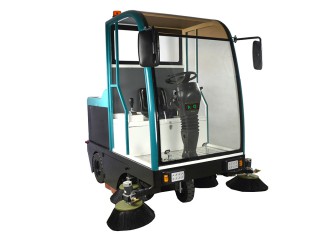 KY-1900供應物業(yè)小區(qū)電動駕駛式掃地機