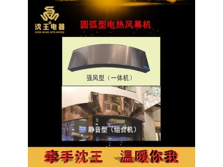廠家直銷 圓弧型電熱風(fēng)幕機 可定制多規(guī)格電熱風(fēng)幕機批發(fā)
