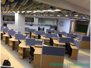 職員位-現代屏風隔斷定制 免費設計出圖 咨詢出廠價