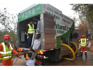 不銹鋼環衛作業分離式吸糞車