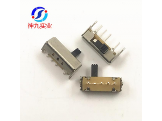 特價(jià)SK-13D01側(cè)撥撥動(dòng)開關(guān)1P3T小電流撥動(dòng)開關(guān)插件90度