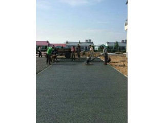 透水地坪 生產施工一體  彩色透水混凝土