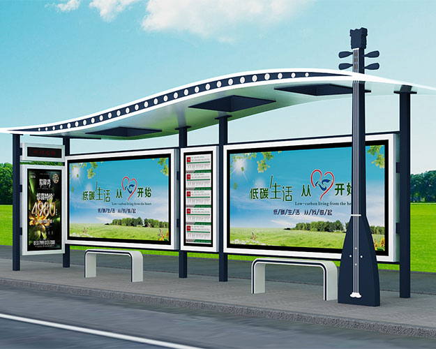 城市特色候車(chē)亭。公交站臺(tái)-(32)