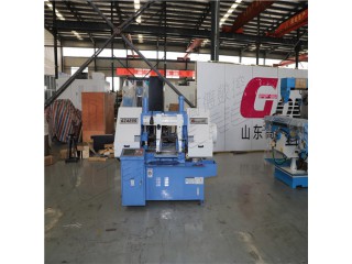 高德數(shù)控GZ4235數(shù)據(jù)金屬帶鋸床 采用編程控制 液壓自動(dòng)送料