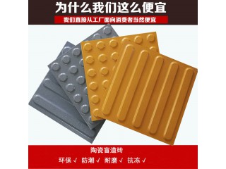 新疆眾光盲道磚平凡的廠家不平凡的質量