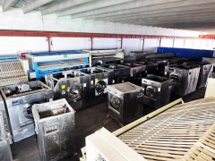 德陽二手50公斤海獅鴻爾水洗機(jī)二手直燃烘干機(jī)三輥燙平機(jī)