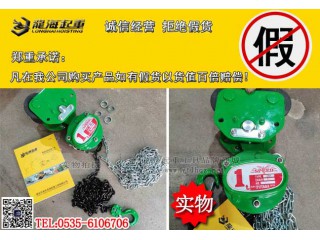 10噸手拉葫蘆適用于設備安裝起吊,手拉葫蘆行程3.5米