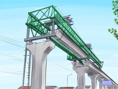 180t公路架橋機出租四川德陽40m架橋機租賃施工